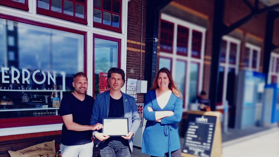 Groene Lintje 2022 voor Perron1