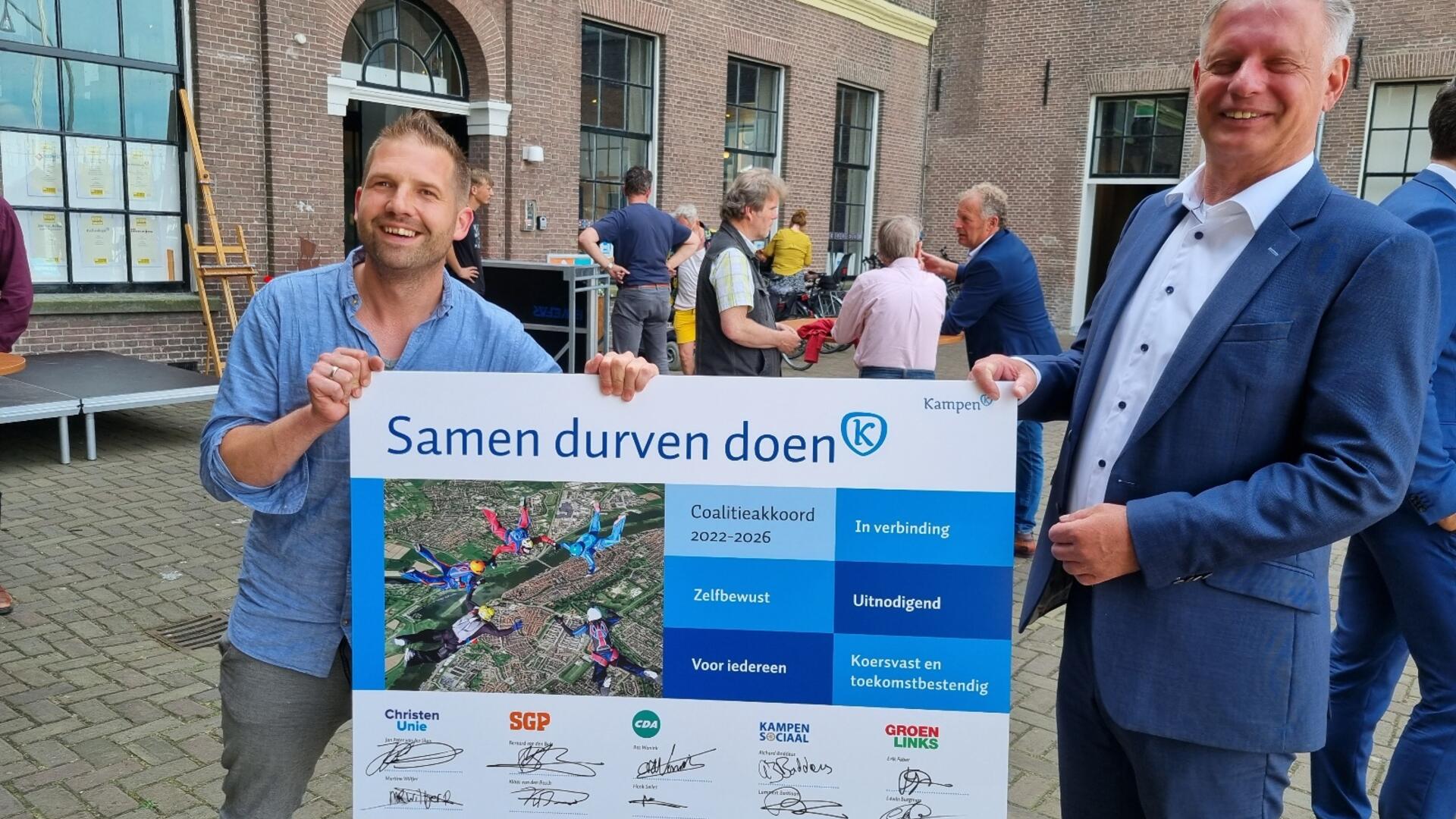 Edwin Burgman en Erik Faber 